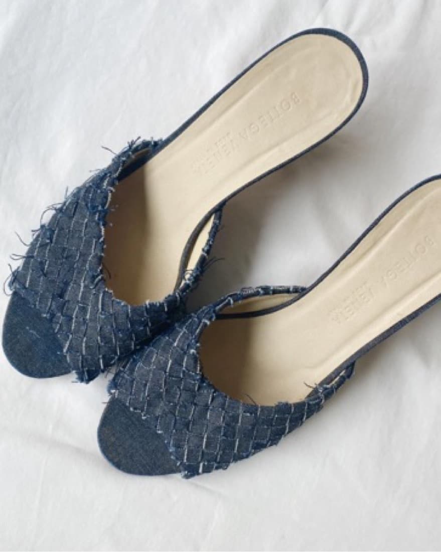 Bottega Veneta Intrecaccio Mules - Image 1