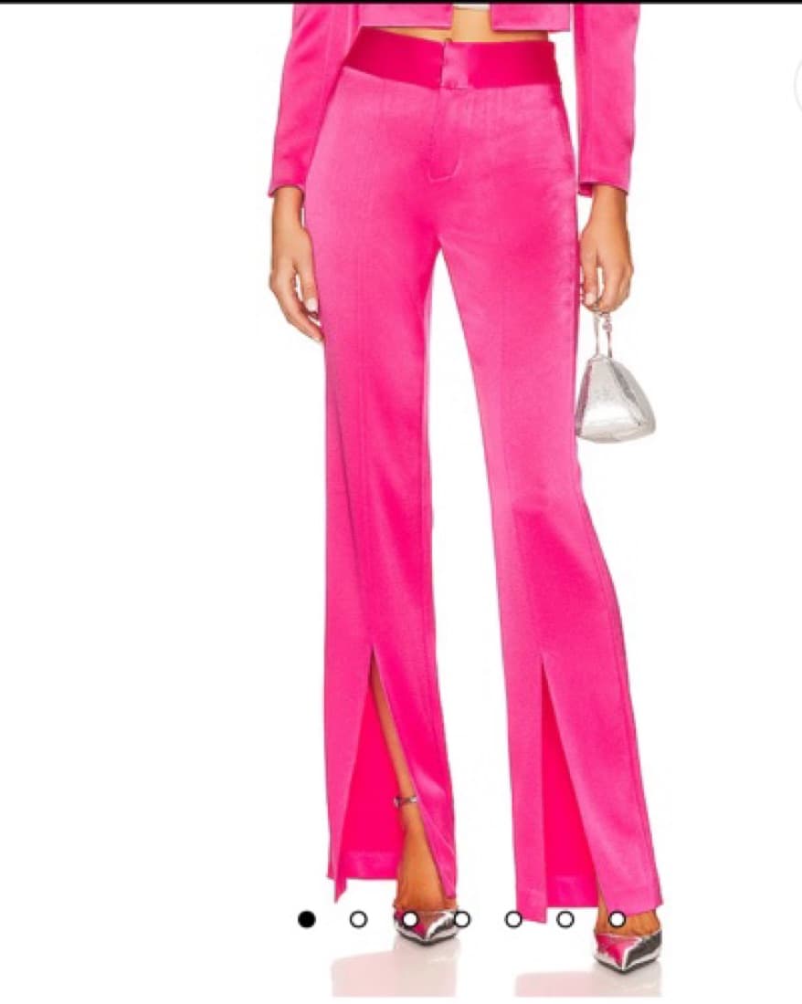 Alice + Olivia High Waisted Slit Pant - Image 1