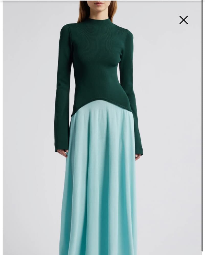 The Soglio Long Sleeve Maxi Dress - Image 1