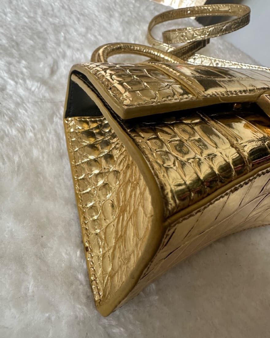 Gold Balenciaga XS Hourglass - Image 2