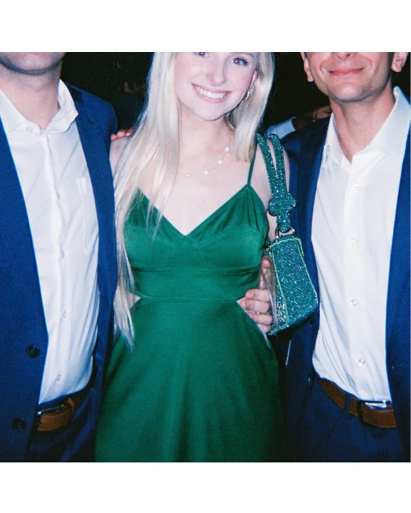 ALC Green Blakeley Satin Cutout Dress - Image 2
