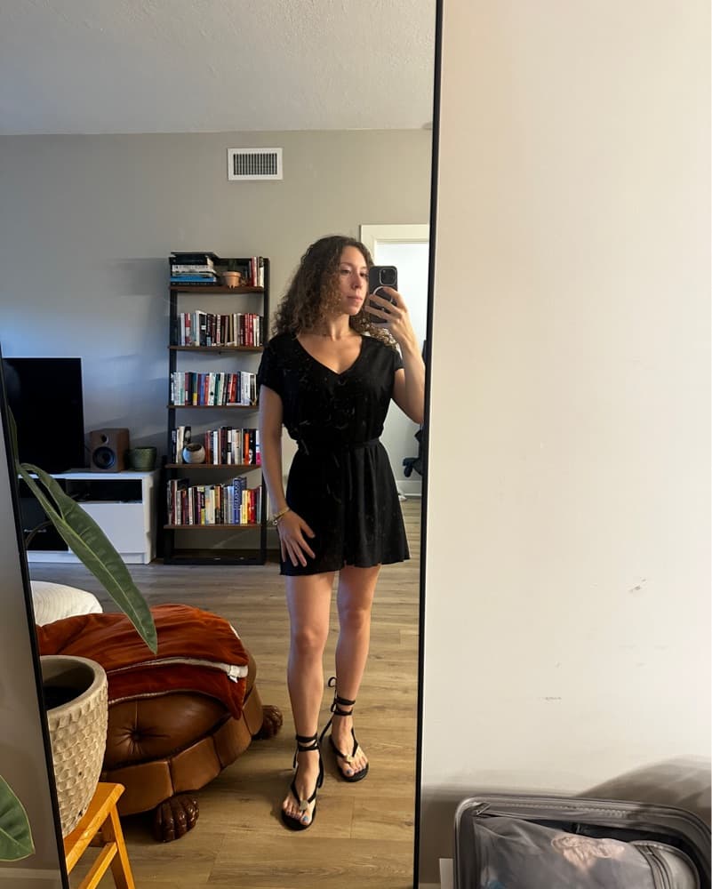 Elegant Black Dress by House of Harlow - Image 1