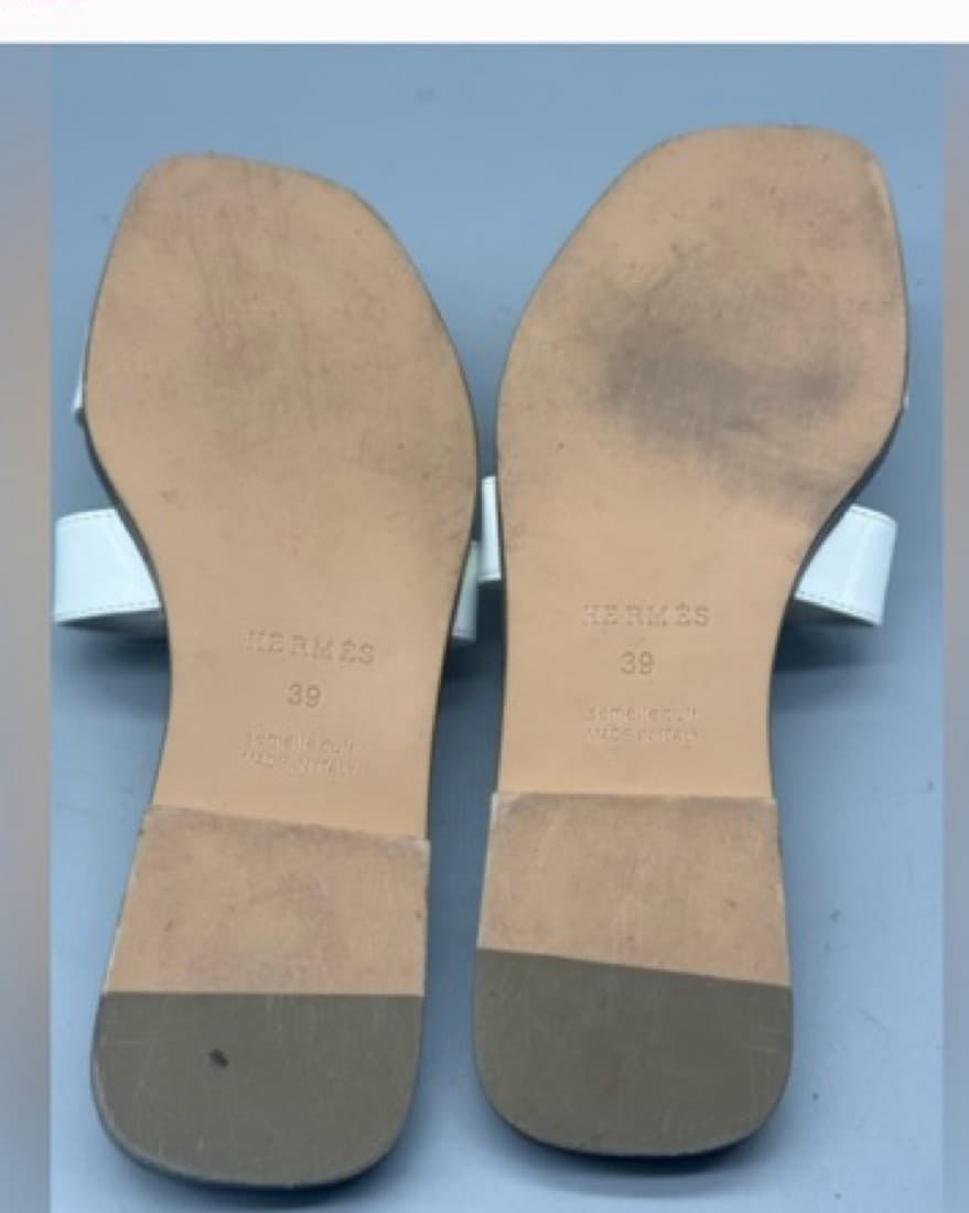 White Oran Sandals - Image 3