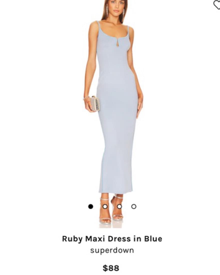 Revolve superdown Blue Dress - Image 1