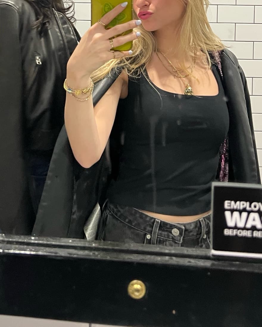 Reformation Black Tank - Image 1