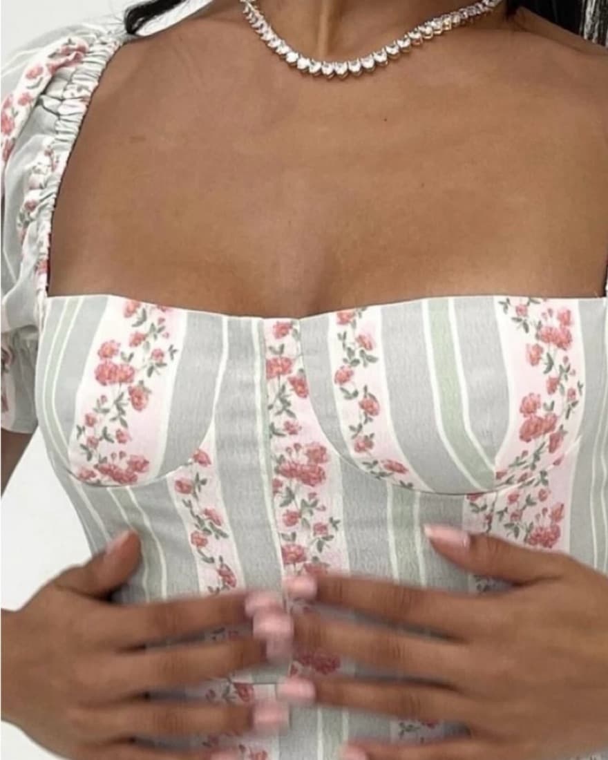 WeWoreWhat Floral Midi Dress - Image 2