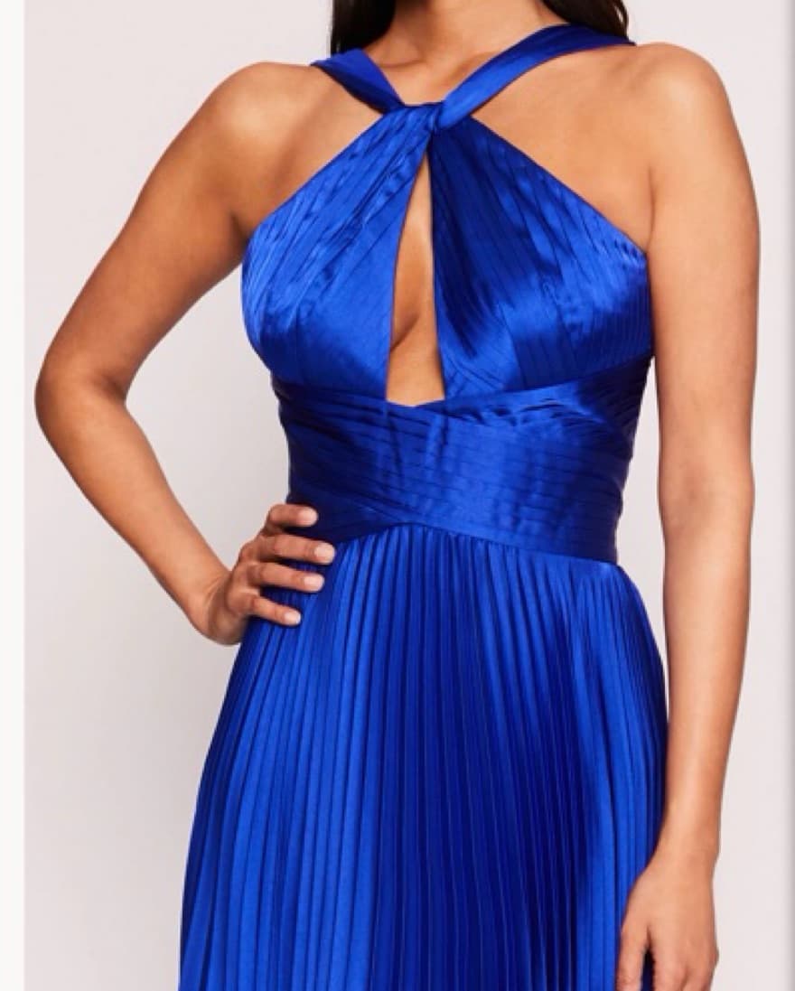 Marchesa Notte Sapphire Gown - Image 3