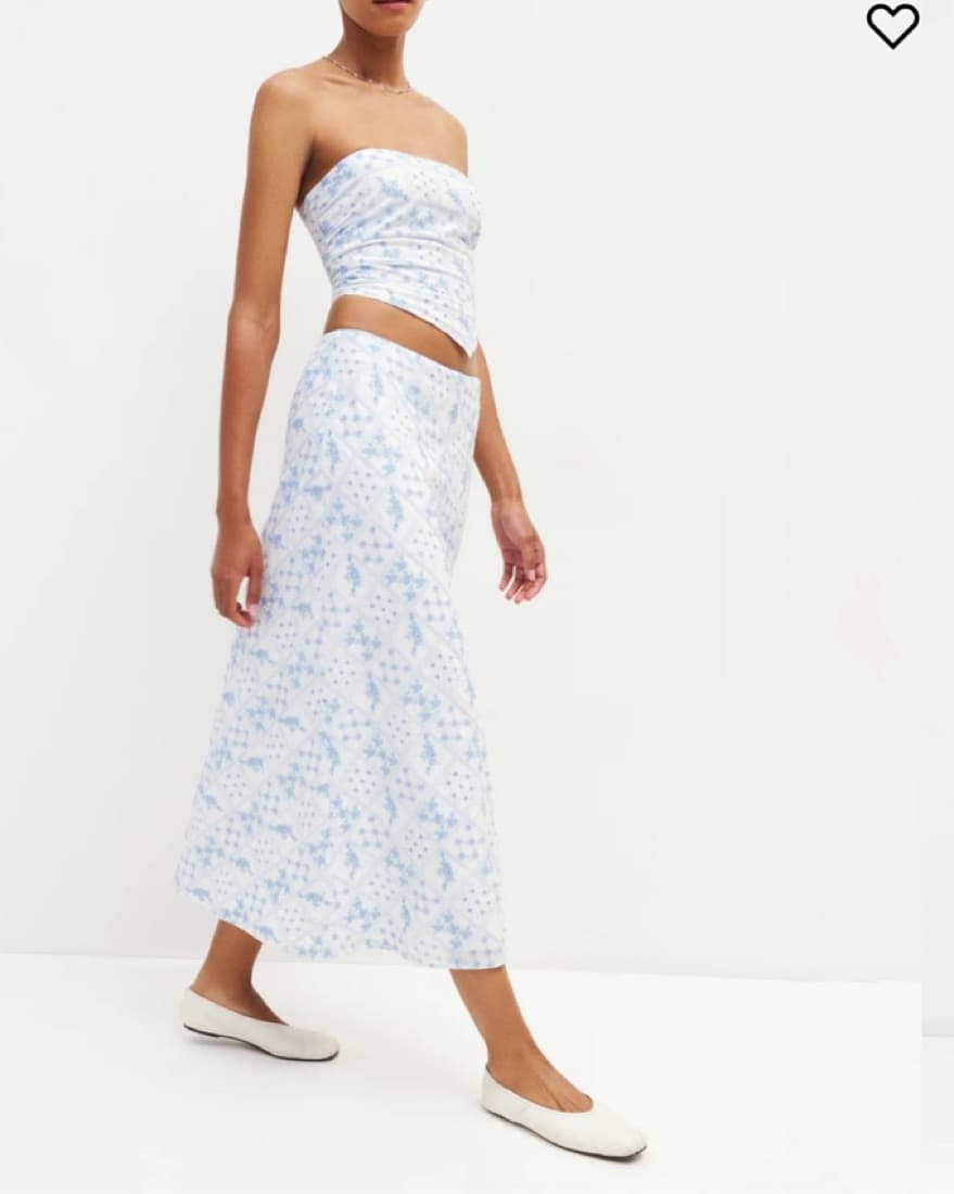Reformation Layla Skirt & Dillon Top - Image 1