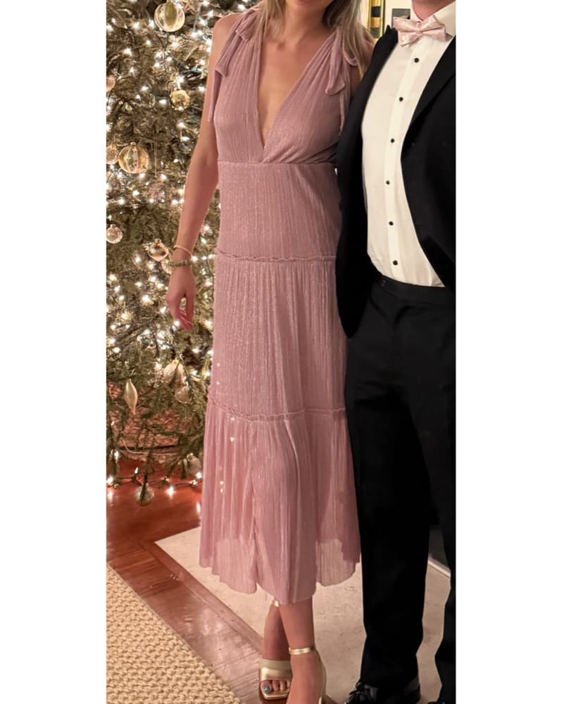 Sabina Musayev Pink Dress - Image 4