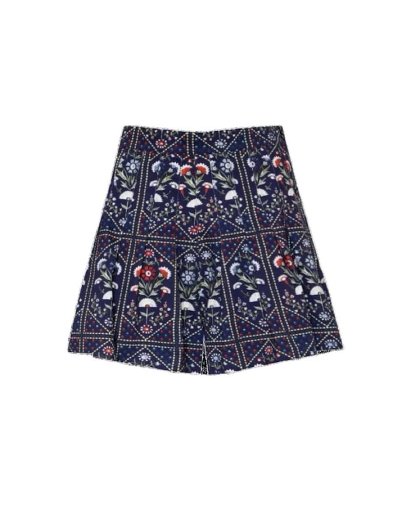 Hunter Bell Navy Floral Willa Short 4 - Image 1