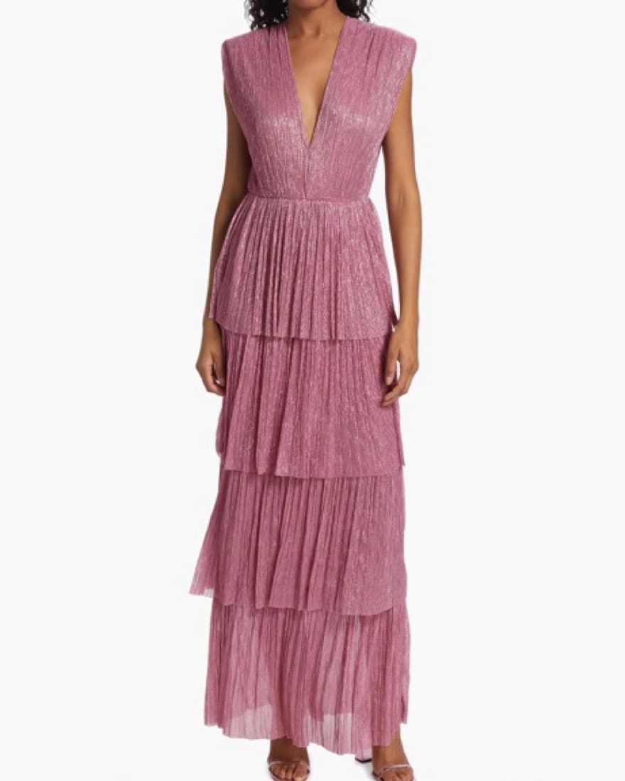 Sabina Musayev Skylar Tiered Gown - Image 5