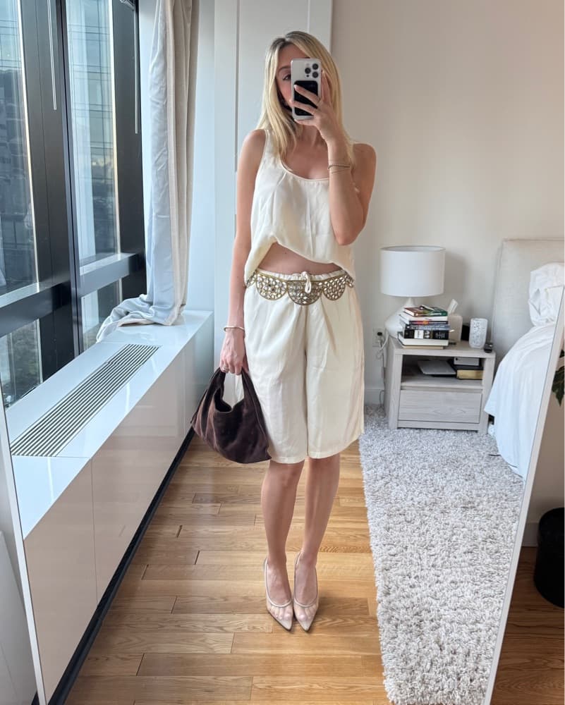 White Silk Set  - Image 1