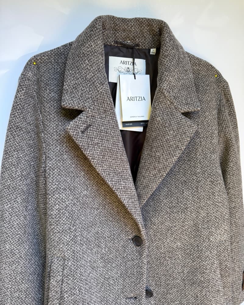 Aritzia Wool-Cashmere “The Only Coat” - Image 6
