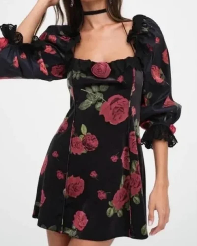 For Love And Lemons Yara Mini Dress - Image 2