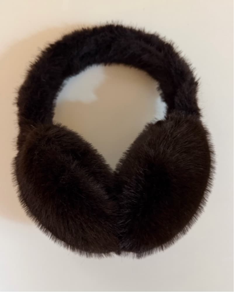 Brown Earmuffs & Mittens Bundle - Image 3