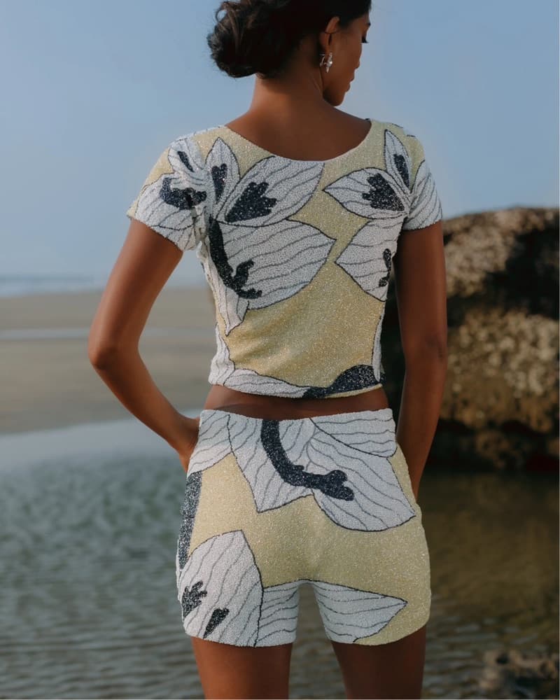Oceanus x By Poppy Rose Yellow Set - Image 3