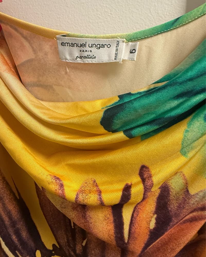 Vintage Emanuel Ungaro Midi Dress - Image 4