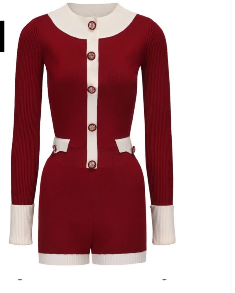 Francesca Jumpsuit (Red) (Final Sale) - Image 5