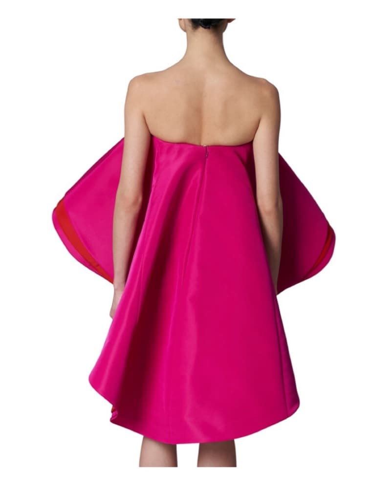 Carolina Herrera Hi Low Mini Dress - Image 4