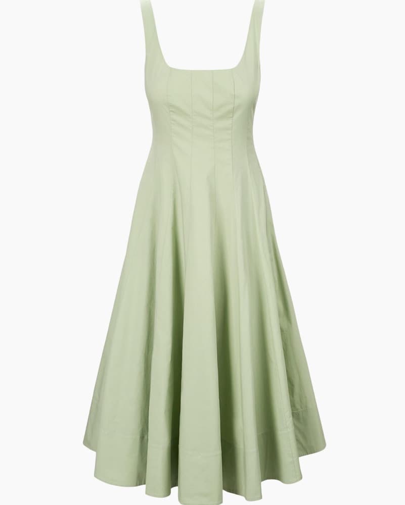 Staud Wells Midi Dress - Image 4