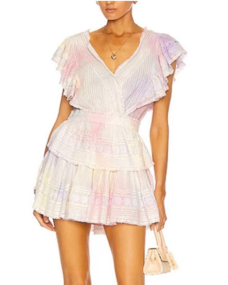 Loveshackfancy Tie Dye Mini Dress  - Image 2