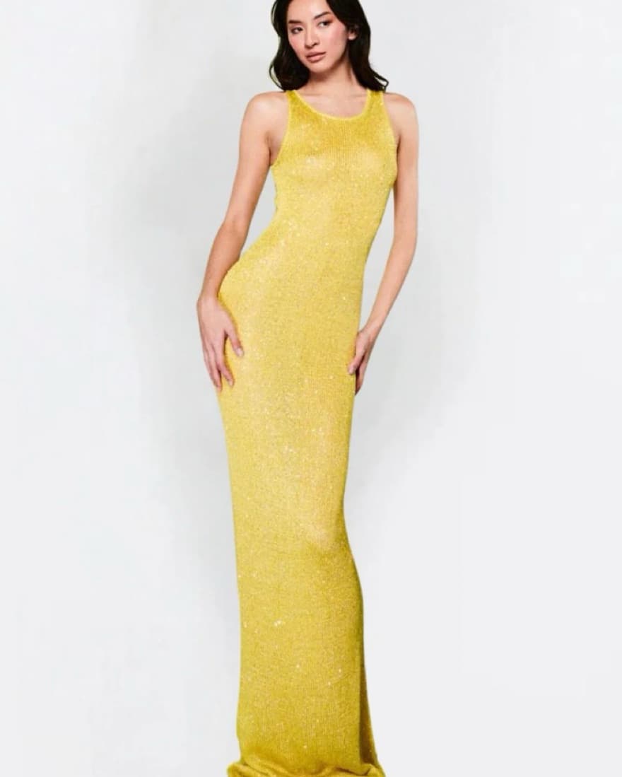 Asta Resort Natalia Dress - Yellow - Image 1