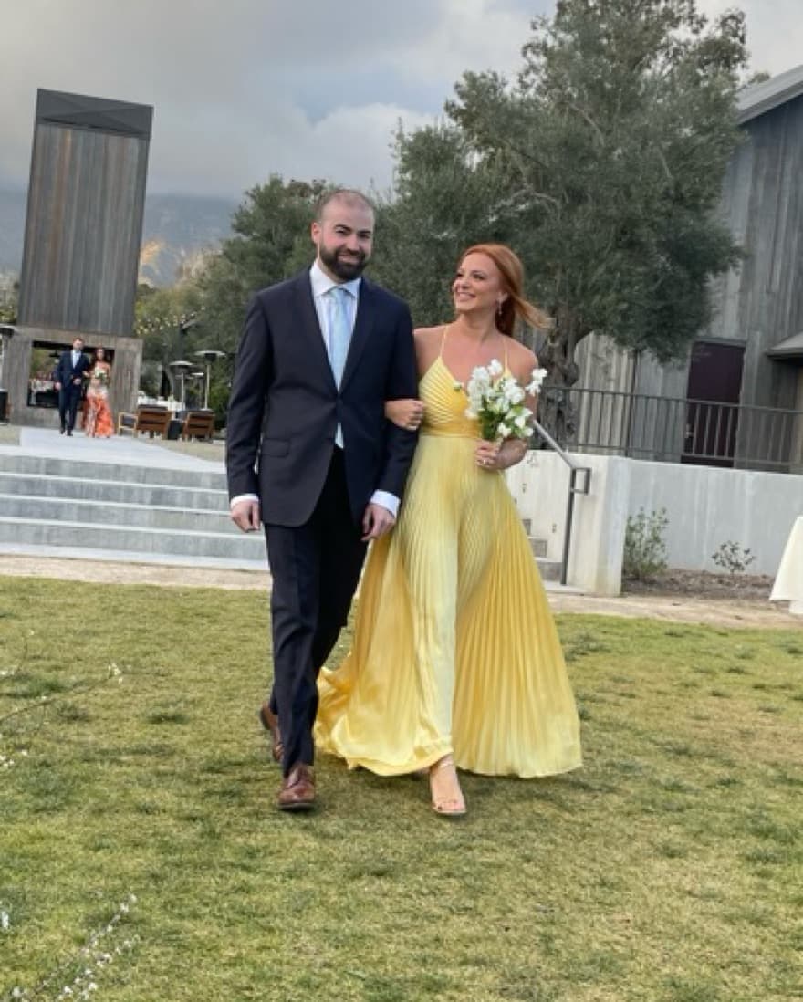 ALC Aeries Dress in Yellow - Image 4