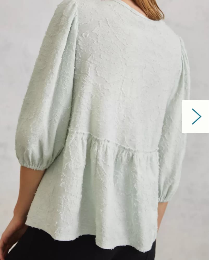 Anthropology Amorina Babydoll Top - Image 2