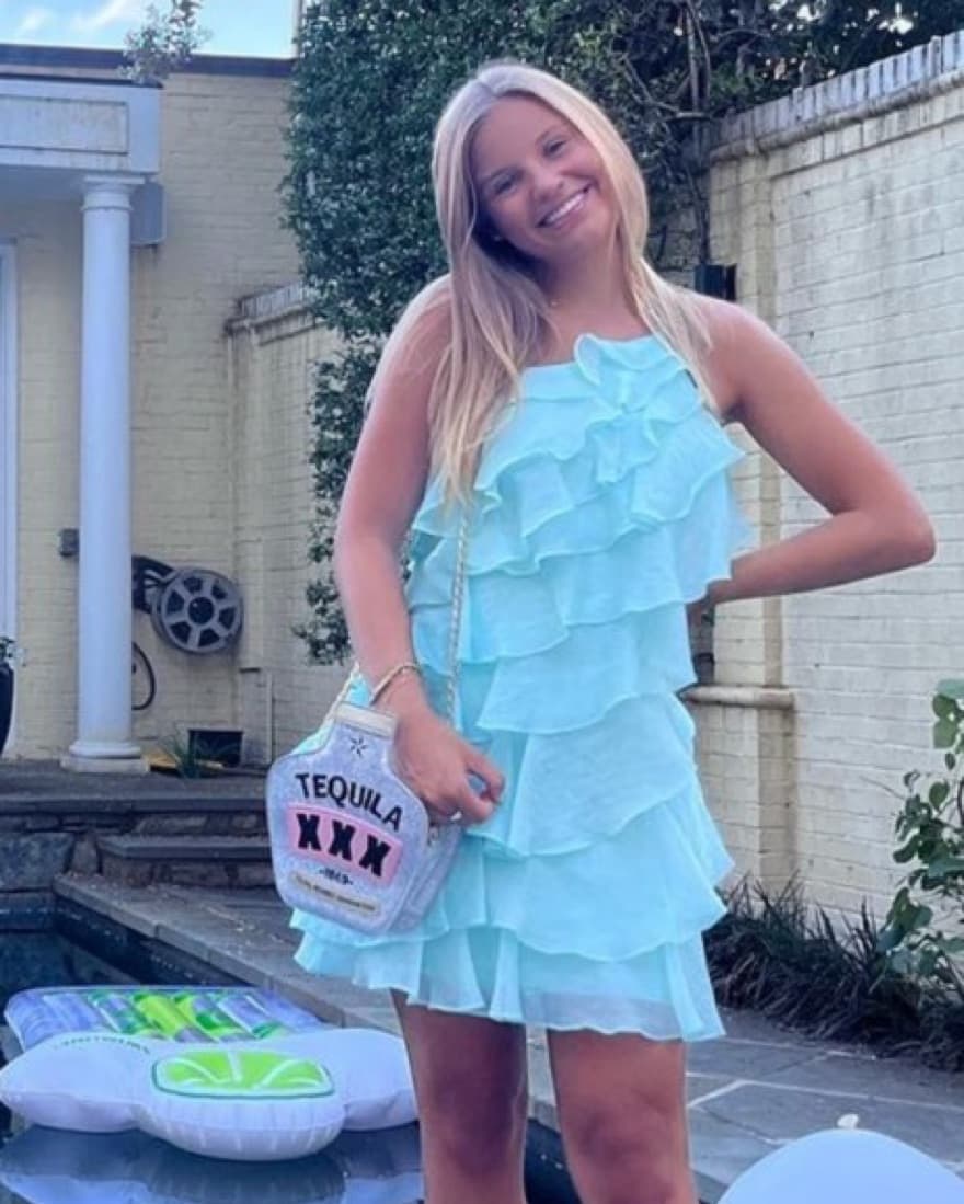Amanda Uprichard Blue Dress - Image 1