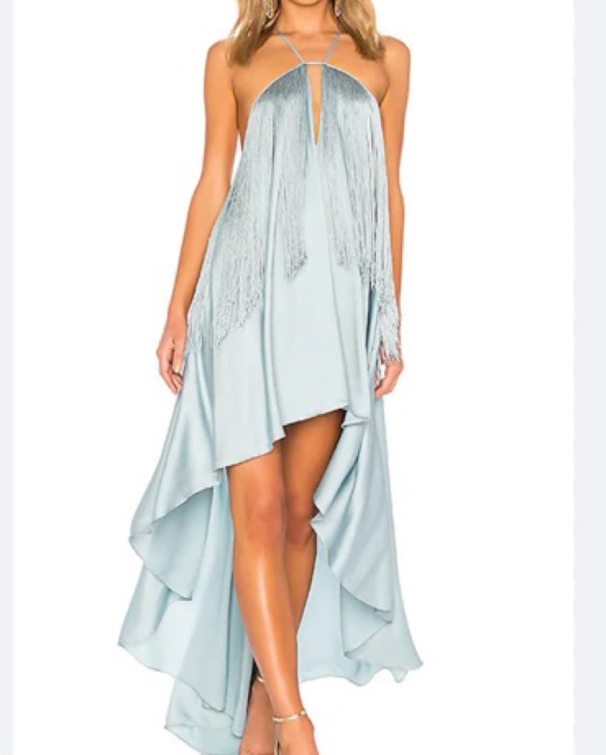 Michael Costello Fringe Dress - Image 1