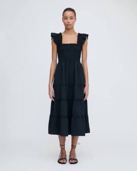Hill House - Black Nap Dress - Image 1