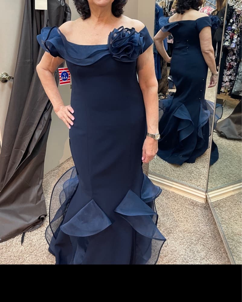 Formal Ruffle Gown - Image 2