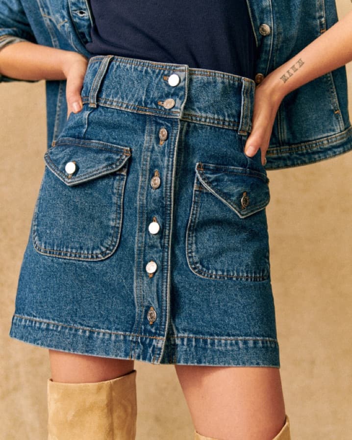Sezane Bettie Skirt - Image 1