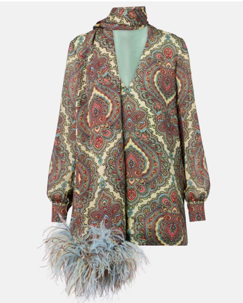 Valentino Voyage Imaginaire silk Blouse - Image 2