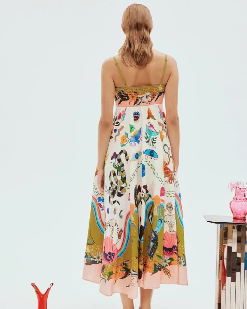 Alemais Evergreen sundress  - Image 3