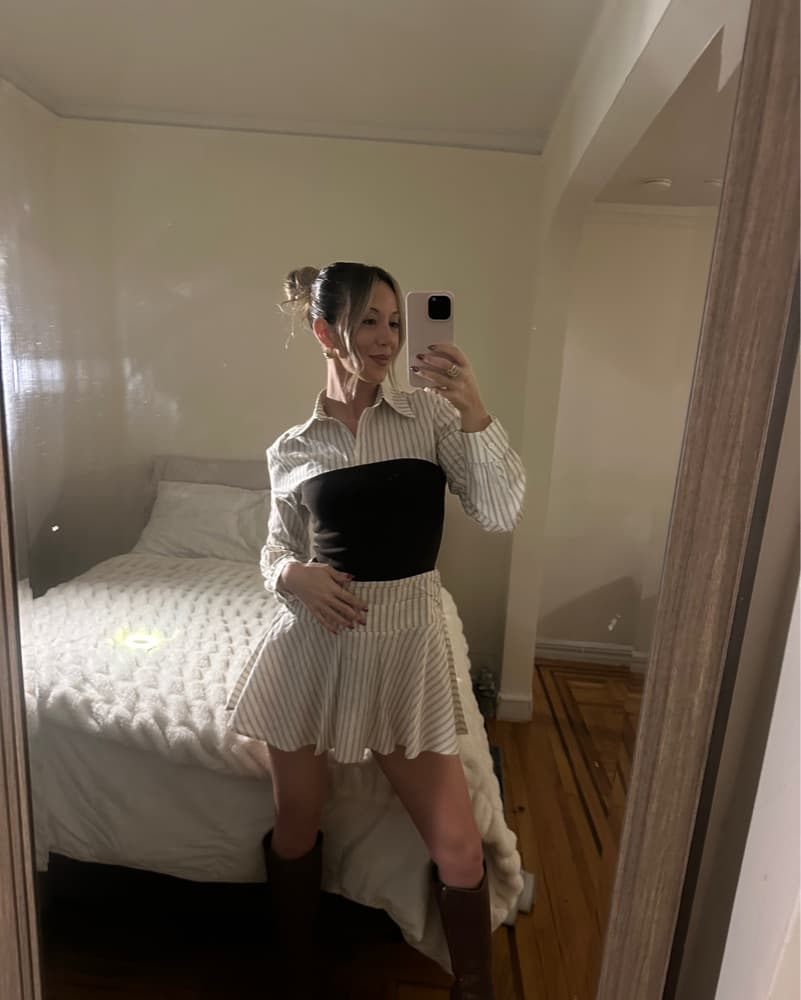 Long Sleeve Mini Dress - Image 5