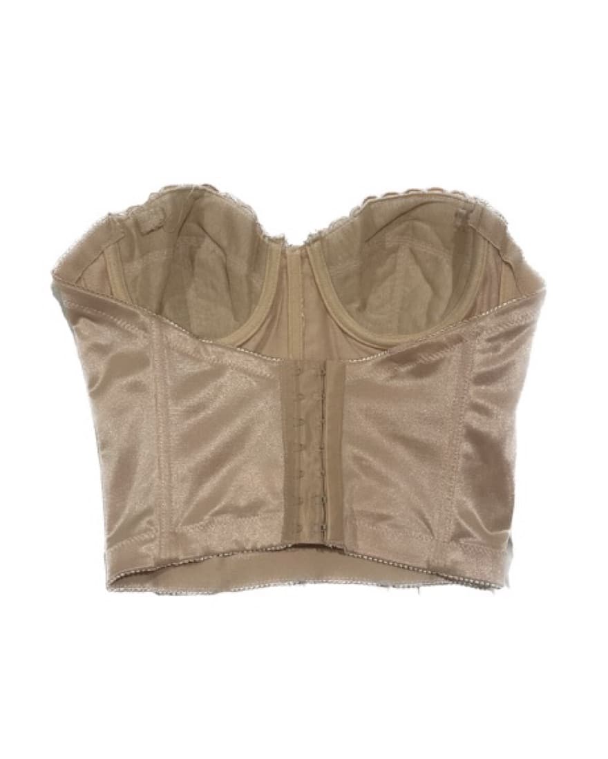 Tan Vintage Corset  - Image 3