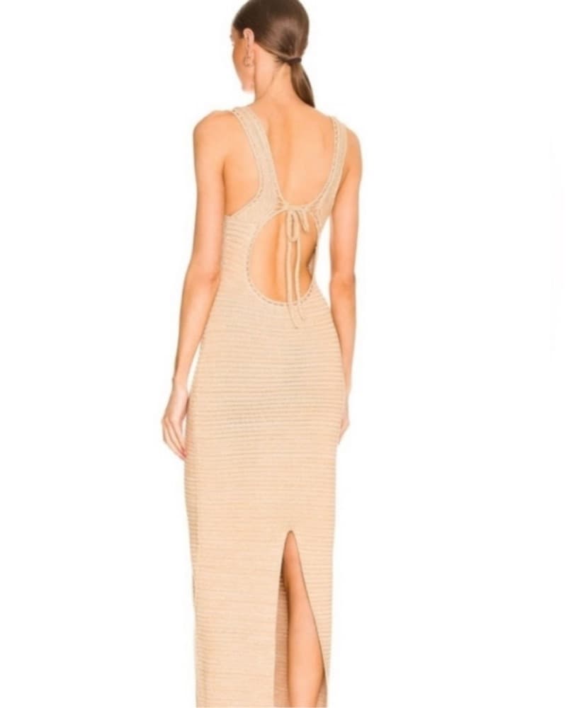 🍯 Ronny Kobo Knit Maxi Dress - Image 4