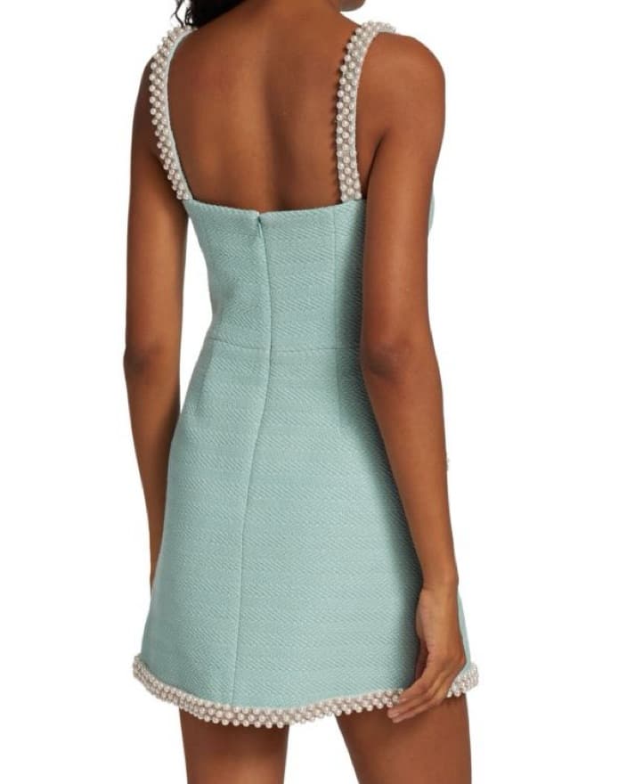 Blue Alexis Mini Dress - Image 2