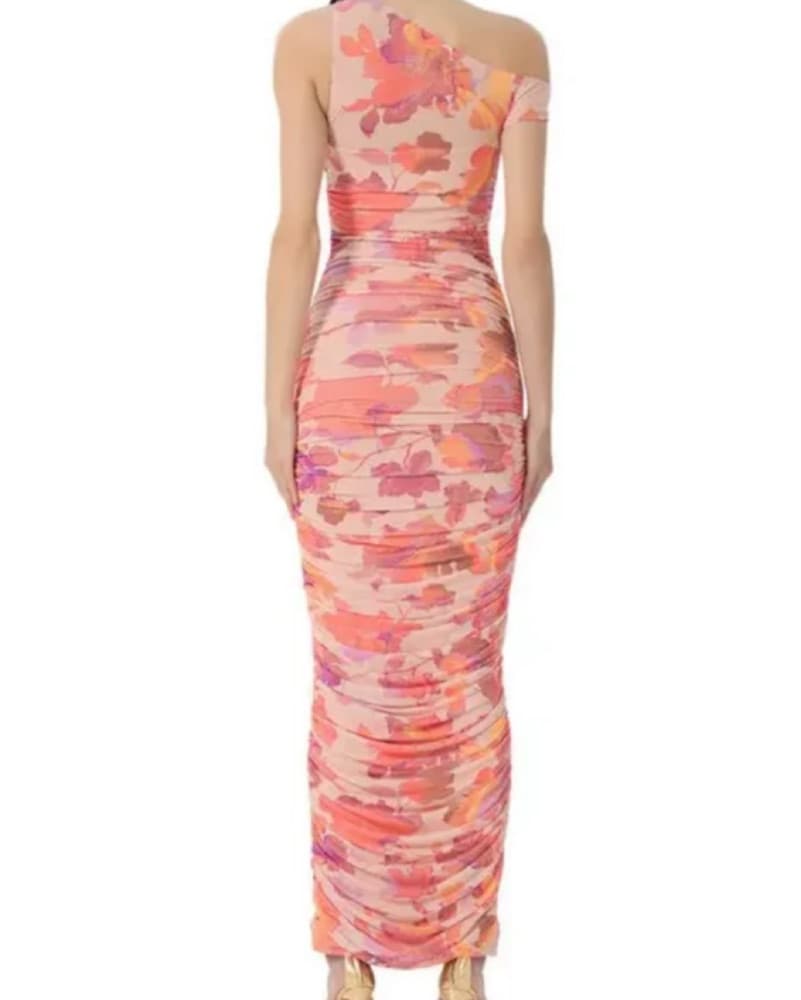 AFRM Floral One-Shoulder Maxi Dress - Image 3