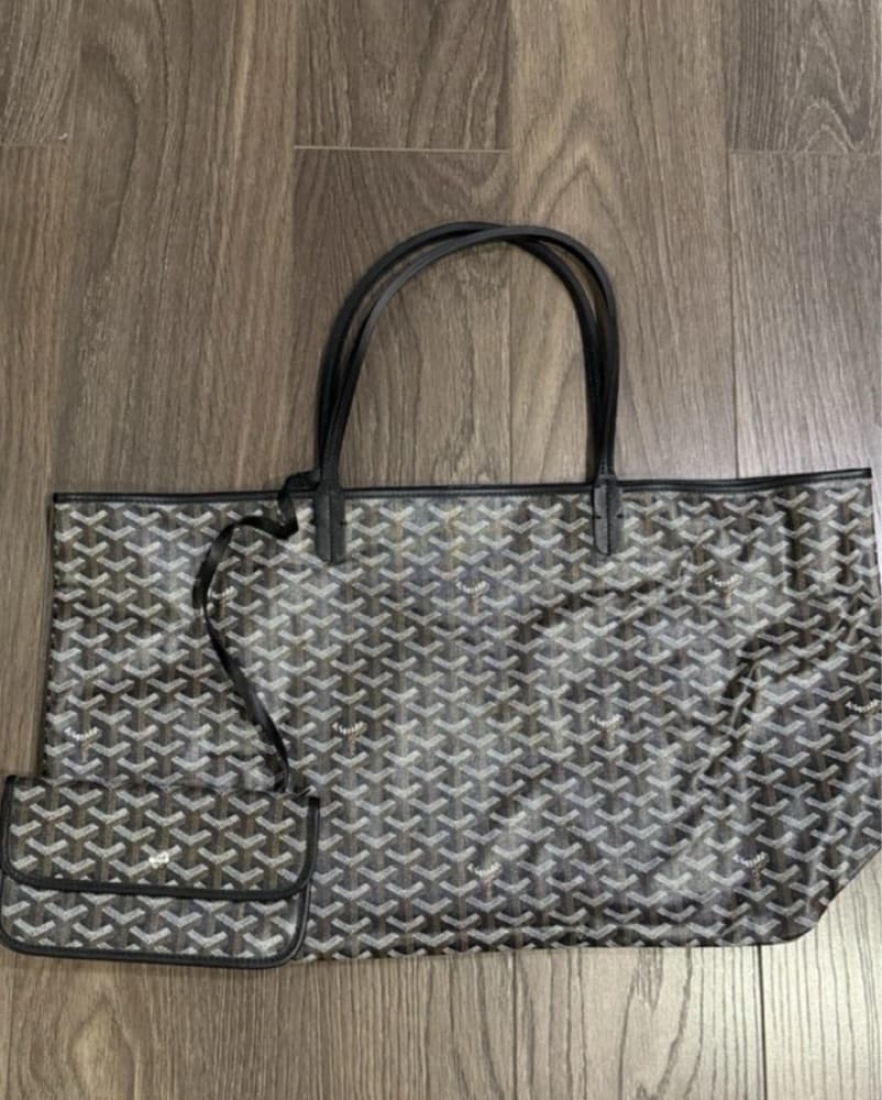 Black Goyard St. Louis Tote Bag GM  - Image 1