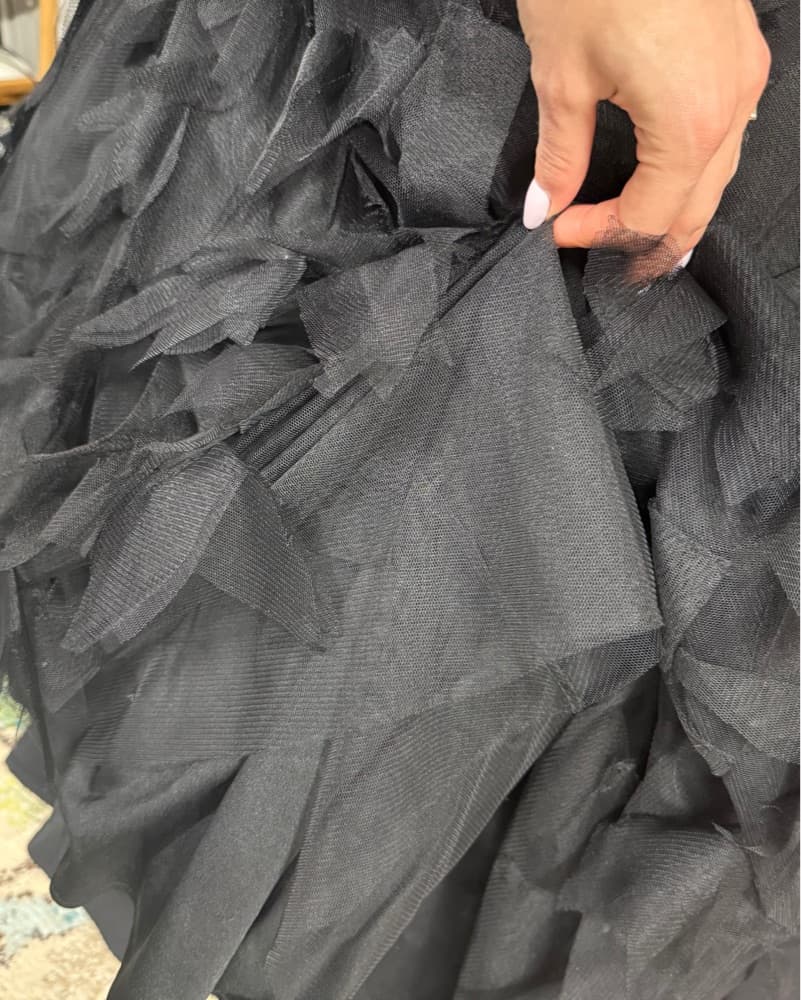 Vintage Black Gown - Image 4