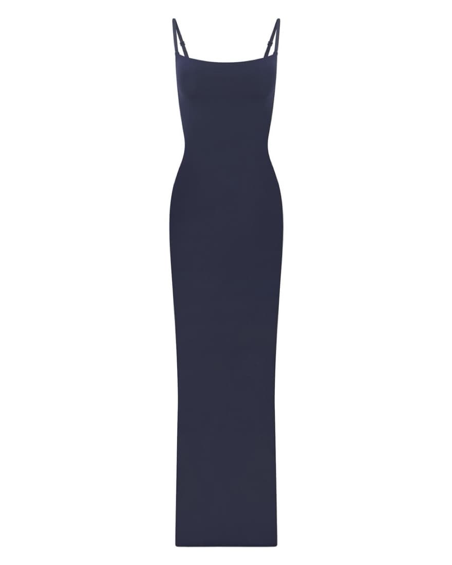 Skims Navy Blue Long Slip Dress - Image 1