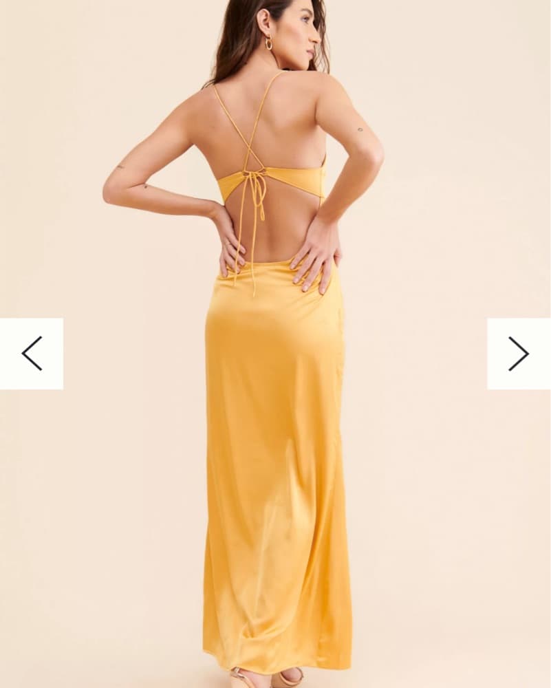 Allina Liu Chase Slip Dress Size L - Image 2