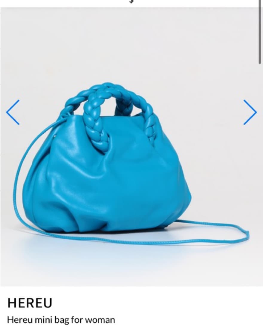 Hereu Mini Light Blue Bag  - Image 4