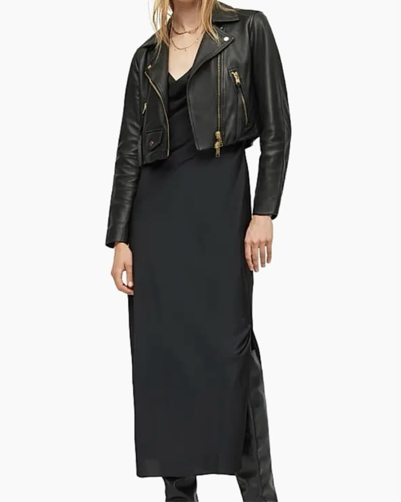AllSaints Hadley Satin Slipdress - Image 2