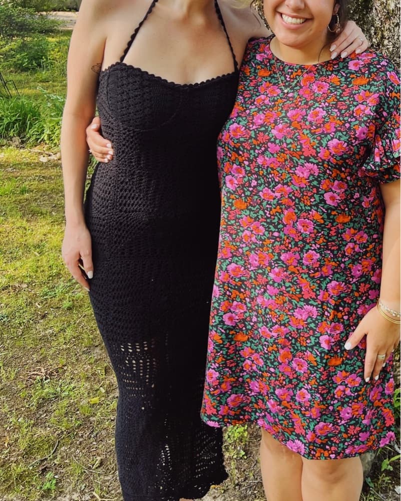 FP Crochet Midi Dress - Image 4
