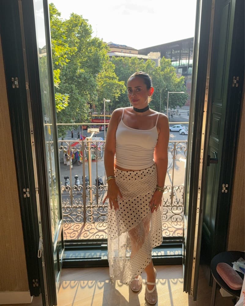 Polka Dot Skirt - Image 1