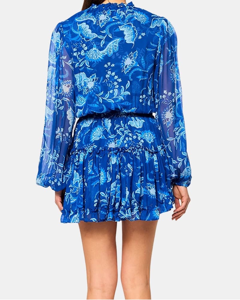 MISA Blue Lorena Dress - Image 2