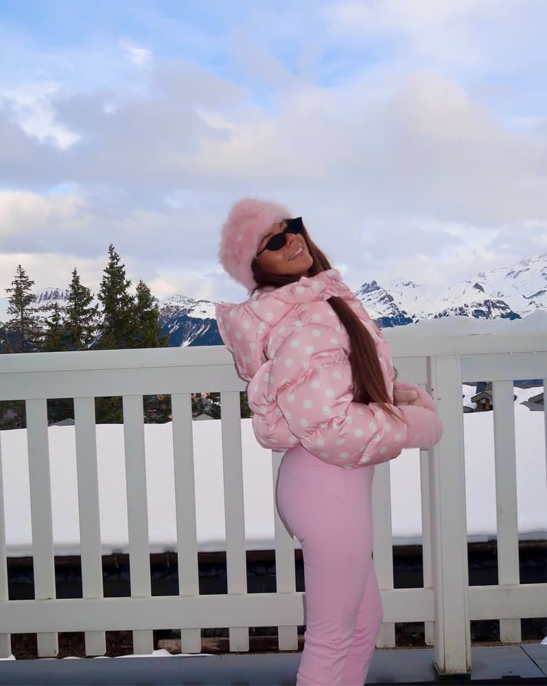 Pink Fur Headband  - Image 2